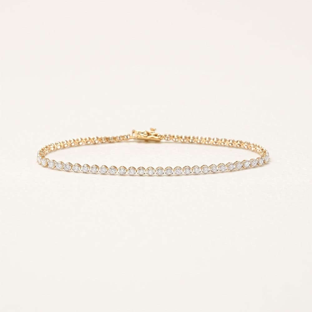 Lab Grown Diamond Tennis Bracelet